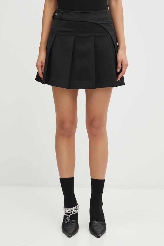 Sukňa Heliot Emil látka čierna AW25.W.12.050.BLK01