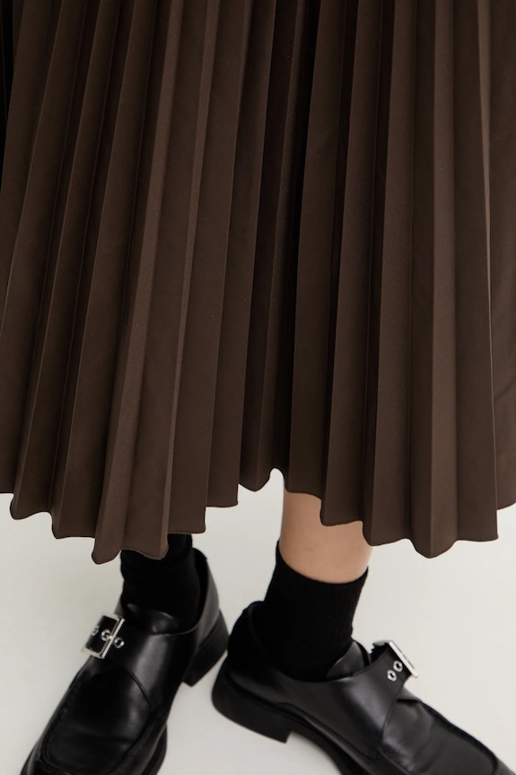 Пола MM6 Maison Margiela кафяв S62MA0096.M35609.143