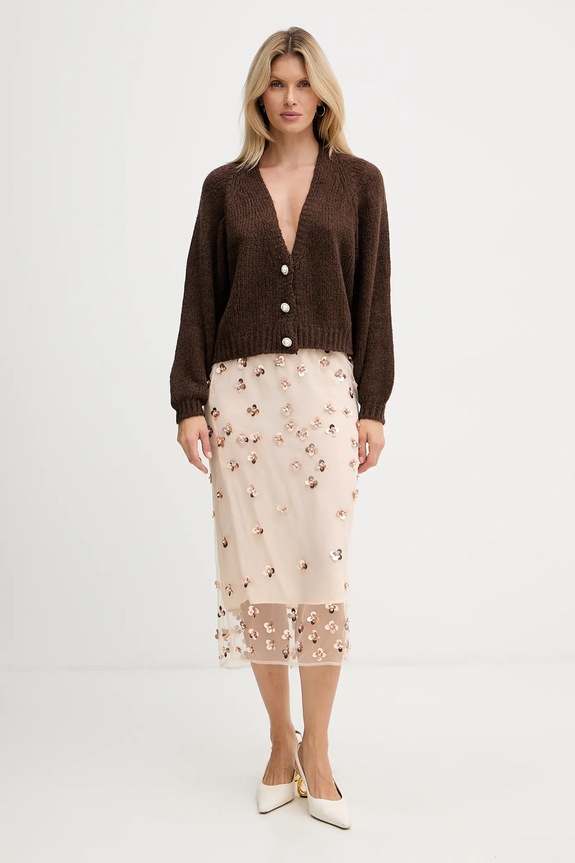 Forte Forte fustă 14356.myskirt bej AW25