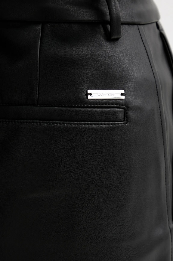 Sukňa Calvin Klein čierna LV044D651G
