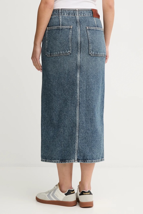Oblečenie Rifľová sukňa Calvin Klein Jeans LV047D724G modrá
