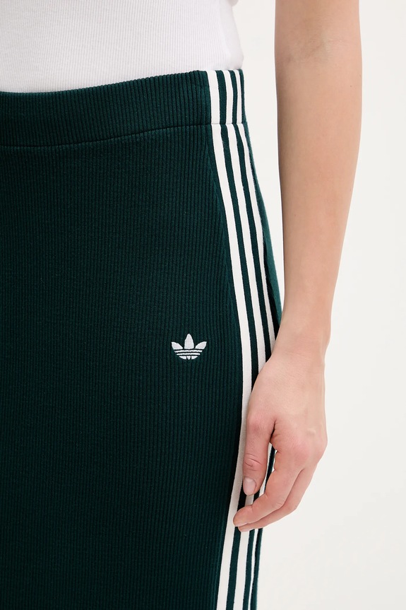 Φούστα adidas Originals Knit 3s πράσινο JW2662