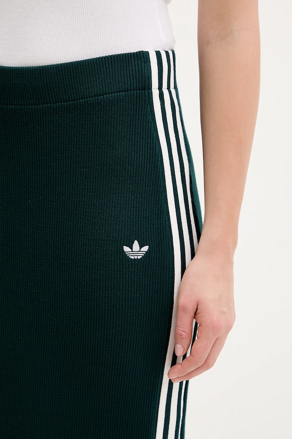 Φούστα adidas Originals Knit 3s πράσινο JW2662