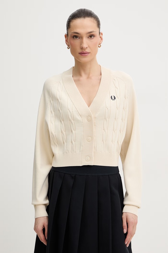 Fred Perry spódnica z elastanem czarny E1105