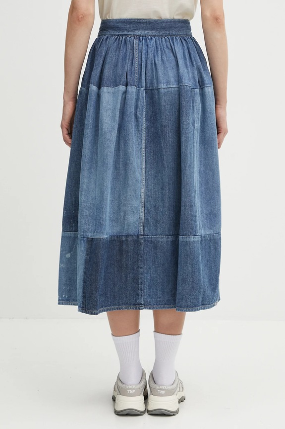 Oblečenie Rifľová sukňa Visvim ss elevation skirt p.w. 325105005003 modrá