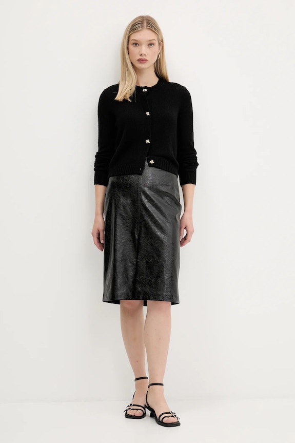 Sukňa HUGO Rantuli-1 50546783 čierna AW25