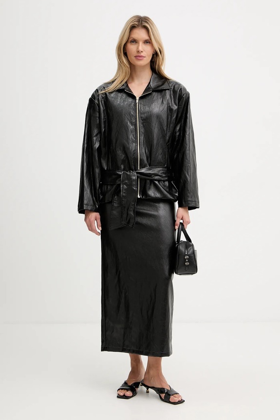 Haveone spódnica GMA.P028 czarny AW25