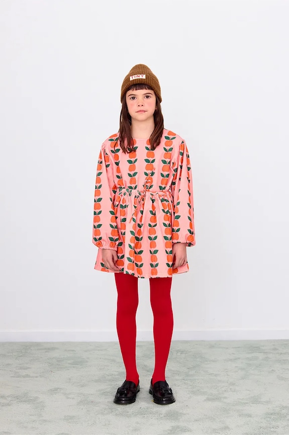 Tinycottons spódnica dziecięca APPLES SKIRT różowy AW25.384