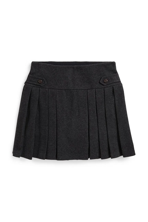 Παιδική φούστα Polo Ralph Lauren 313979065001 γκρί AW25