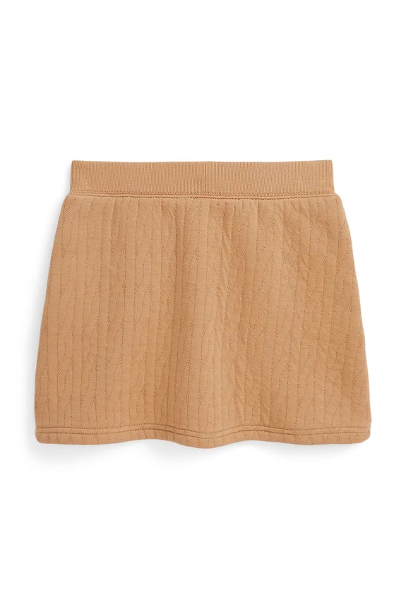 Polo Ralph Lauren spódnica dziecięca 313979002002 beżowy AW25