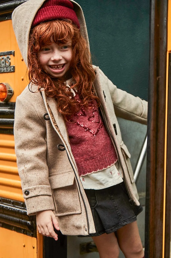 Παιδική τζιν φούστα Mayoral με ελαστάν μαύρο 4901.6C.Mini.9BYA