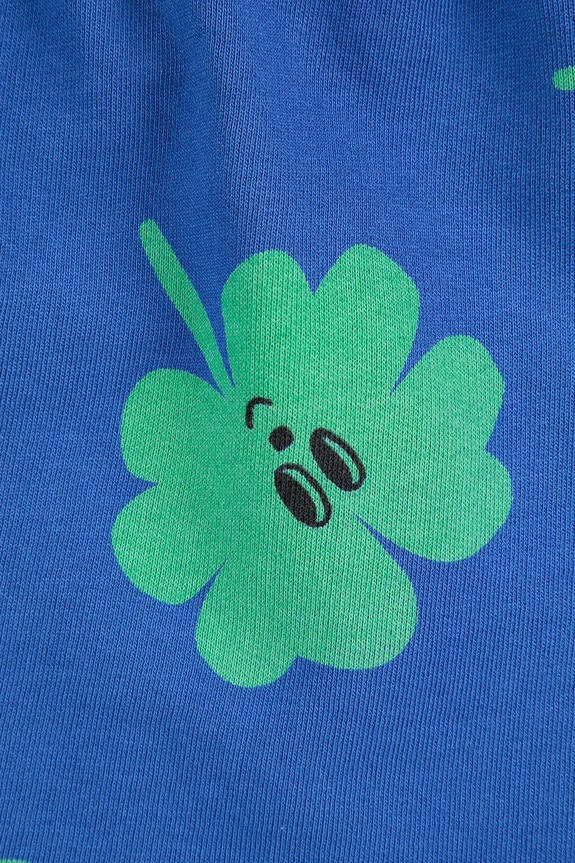 Dievča Dievčenská bavlnená sukňa Bobo Choses Lucky Clover 225AC104 modrá