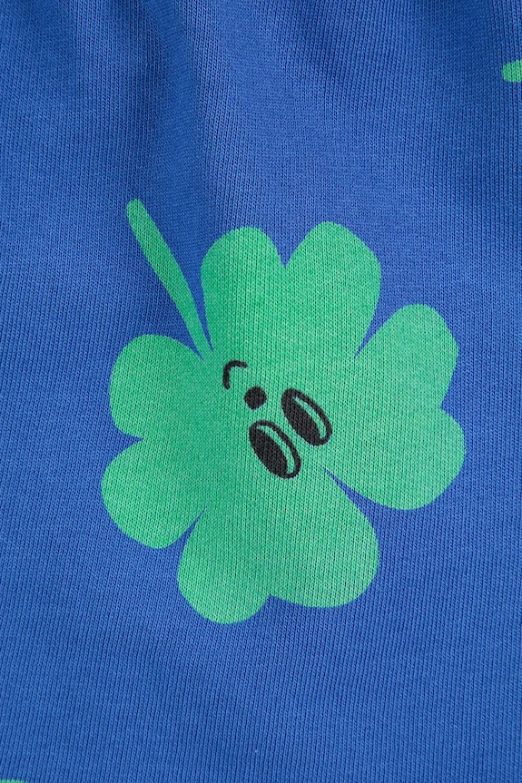 Dievča Dievčenská bavlnená sukňa Bobo Choses Lucky Clover 225AC104 modrá