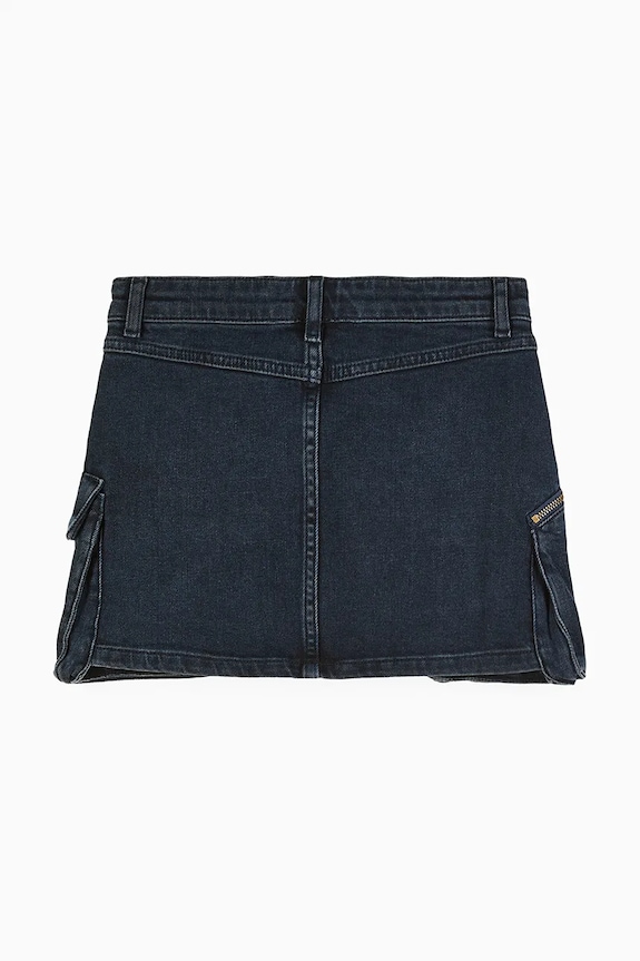 Dievčenská sukňa Patrizia Pepe D118 7G0147 tmavomodrá AW25