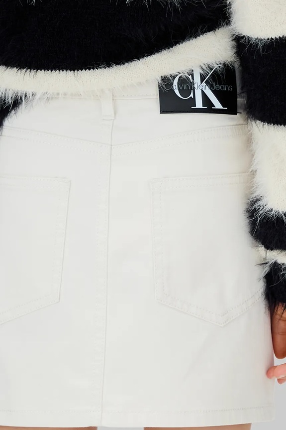 Dievčenská sukňa Calvin Klein Jeans IG0IG03030.9BYA béžová