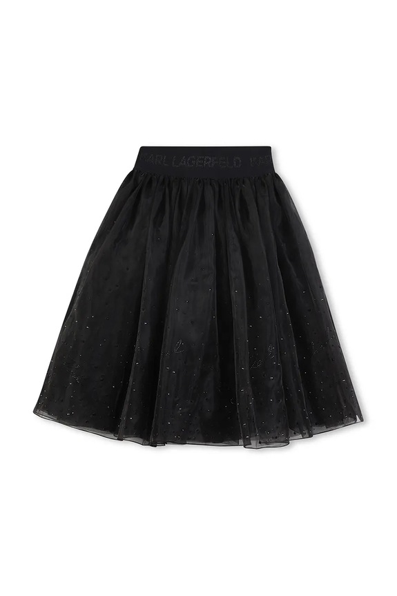 Karl Lagerfeld spódnica dziecięca Z30586.114.150 czarny AW25