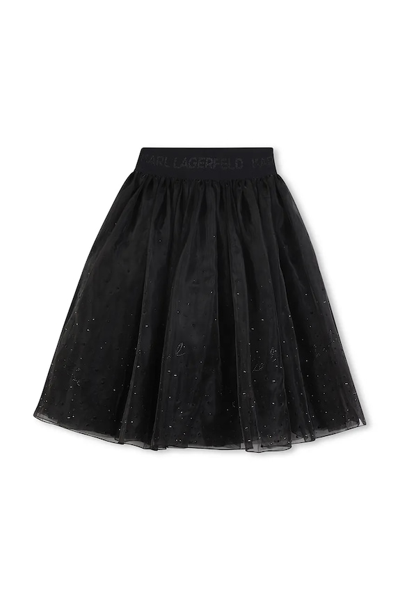 Karl Lagerfeld spódnica dziecięca Z30586.114.150 czarny AW25