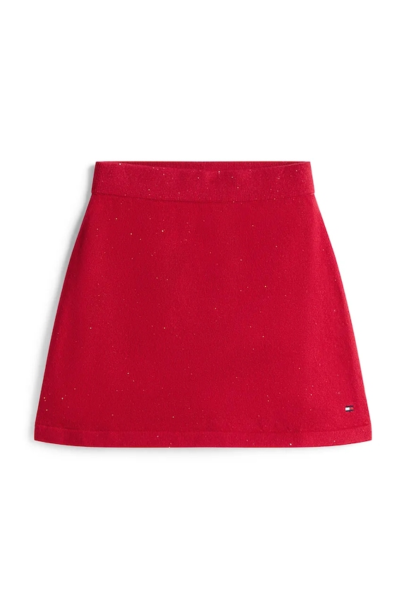 Sukňa Tommy Hilfiger KG0KG09036.9BYA červená AW25