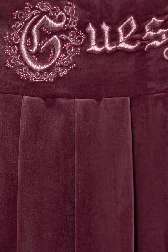 Dievča Dievčenská sukňa Guess J5BD10.K0232.9BYA burgundské