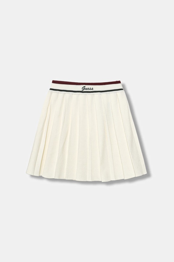 Guess spódnica dziecięca rozkloszowany beżowy J5BD16.Z1152.9BYA