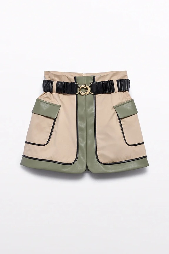 Φούστα Abel&Lula 5523.7.Mini.9BYA πράσινο AW25