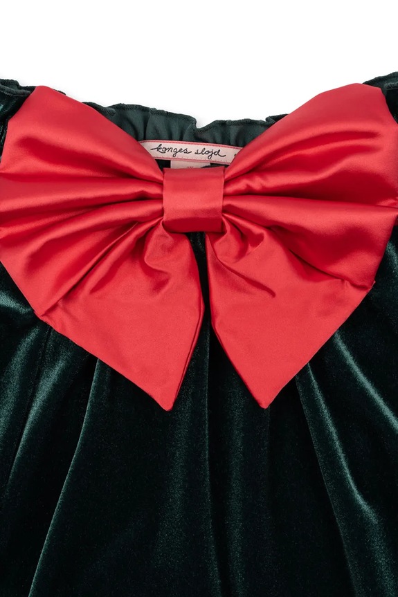 Fete Konges Sløjd fustă fete GIA BOW SKIRT GRS KS104304.9BYA verde