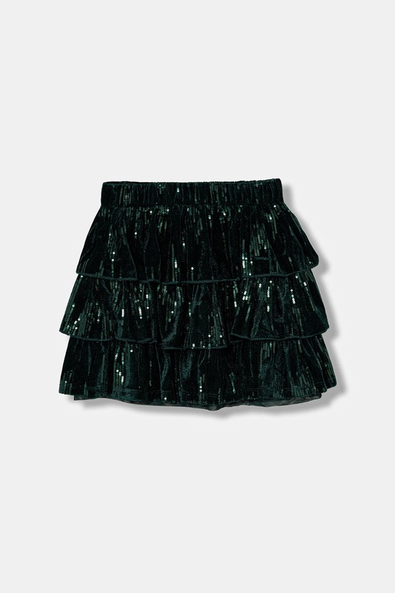 Dječja suknja United Colors of Benetton 4OZGC002M.G.Seasonal zelena AW25