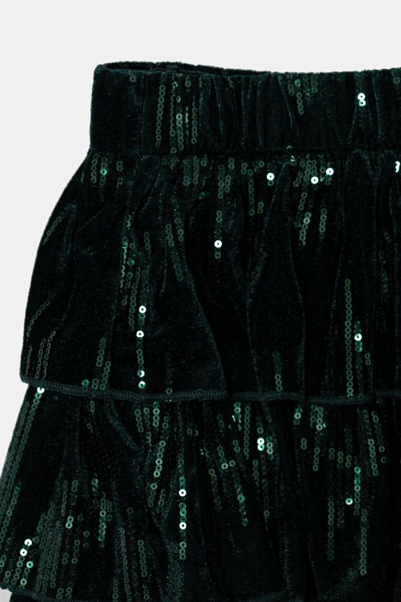 Djevojčice Dječja suknja United Colors of Benetton 4OZGC002M.G.Seasonal zelena