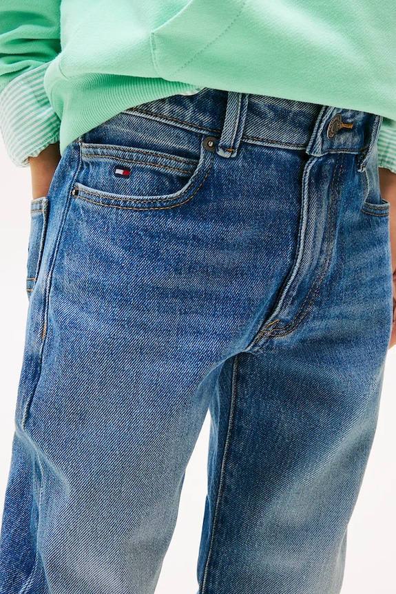 Tommy Hilfiger jeans per bambini MODERN STRAIGHT blu KB0KB09703.9BYA