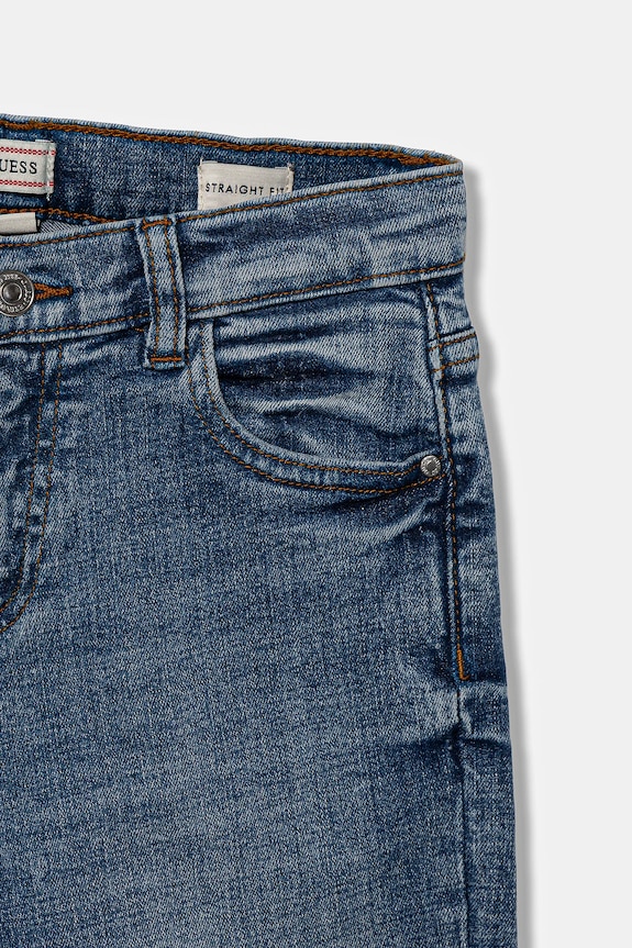 Chłopiec Guess jeansy dziecięce N5YA02.D52Z0.9BYA niebieski