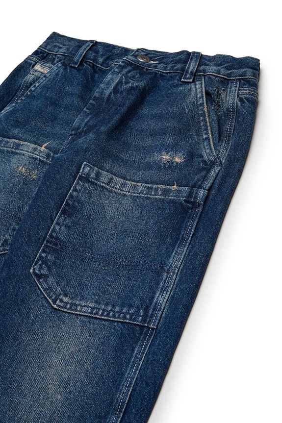 Dječaci Dječje traperice Diesel D-BERR-J TROUSERS J02330 mornarsko plava