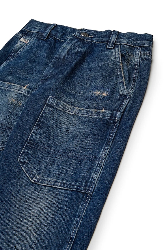 Dječaci Dječje traperice Diesel D-BERR-J TROUSERS J02330 mornarsko plava