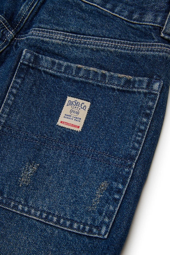 Dječje traperice Diesel D-BERR-J TROUSERS mornarsko plava J02330