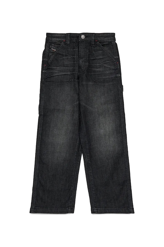 Παιδικά τζιν Diesel D-BART-J TROUSERS τζιν παντελόνι μαύρο J02361