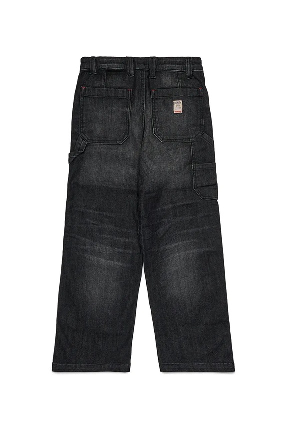 Παιδικά τζιν Diesel D-BART-J TROUSERS J02361 μαύρο AW25
