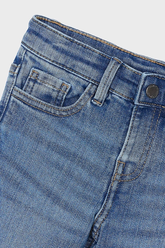 Mayoral jeans copii jeans slim fit basic albastru 504.5A.Mini.9BYA