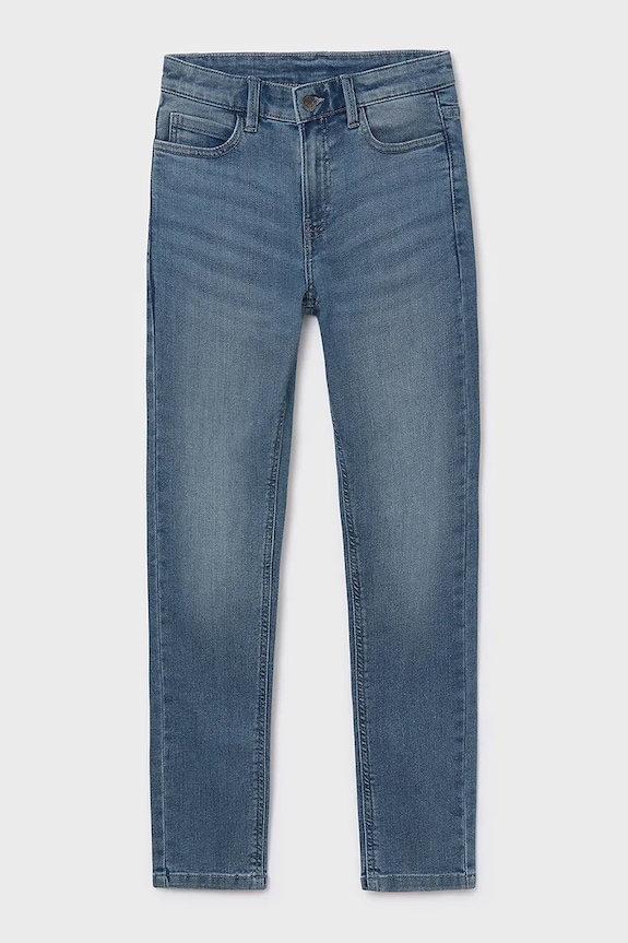Dječje traperice Mayoral jeans slim fit basic 516.7A.Junior.9BYA plava AW25