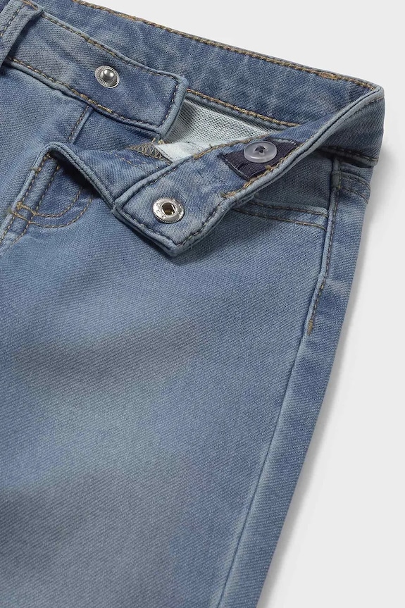 Mayoral jeansy niemowlęce soft denim niebieski 2502.3A.Baby.9BYA