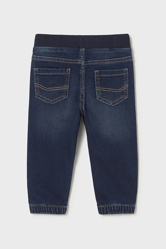 Chłopiec Mayoral jeansy dziecięce soft denim jogger 2508.3C.Baby.9BYA niebieski