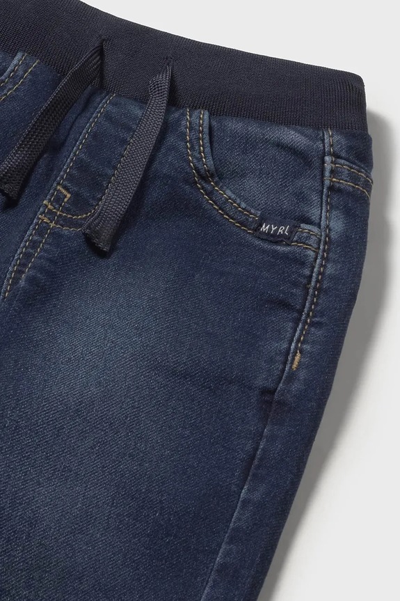 Mayoral jeansy dziecięce soft denim jogger niebieski 2508.3C.Baby.9BYA