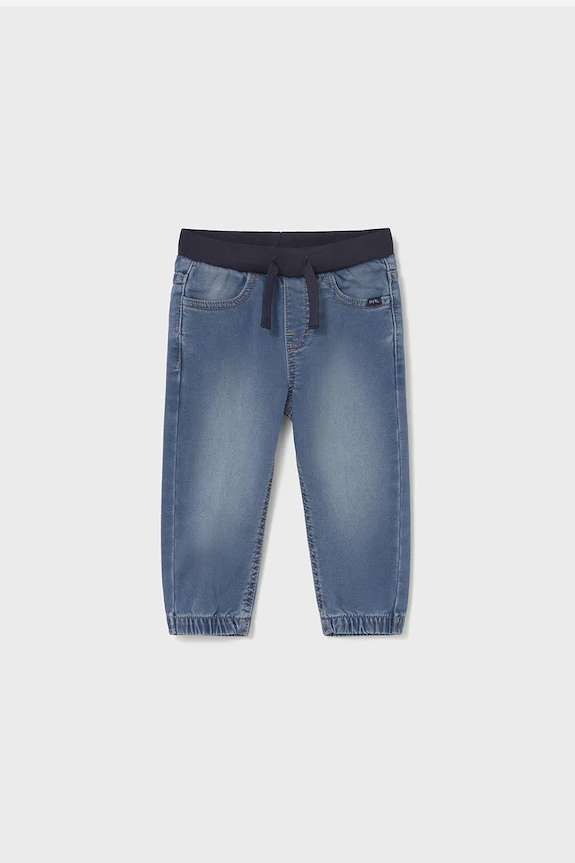 Dječje traperice Mayoral soft denim jogger 2508.3C.Baby.9BYA plava AW25