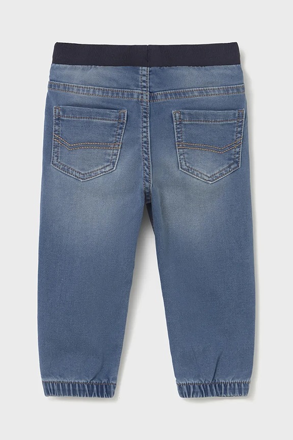 Dječaci Dječje traperice Mayoral soft denim jogger 2508.3C.Baby.9BYA plava