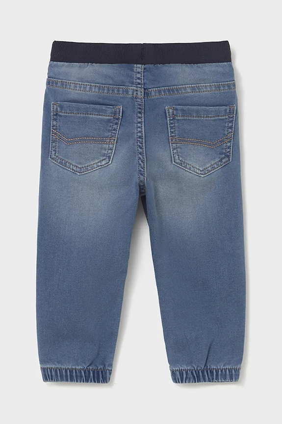 Dječaci Dječje traperice Mayoral soft denim jogger 2508.3C.Baby.9BYA plava