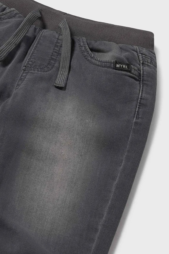 Dječje traperice Mayoral soft denim jogger crna 2508.3C.Baby.9BYA
