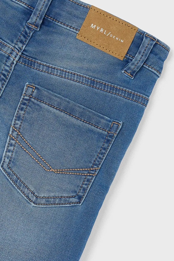 Mayoral jeansy dziecięce soft denim niebieski 4571.5H.Mini.9BYA