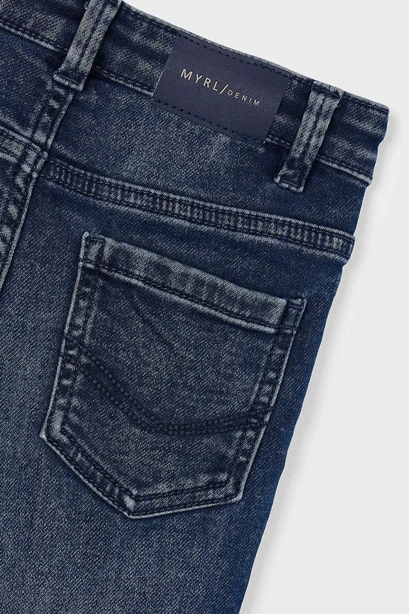 Mayoral jeansy dziecięce soft denim granatowy 4571.5H.Mini.9BYA