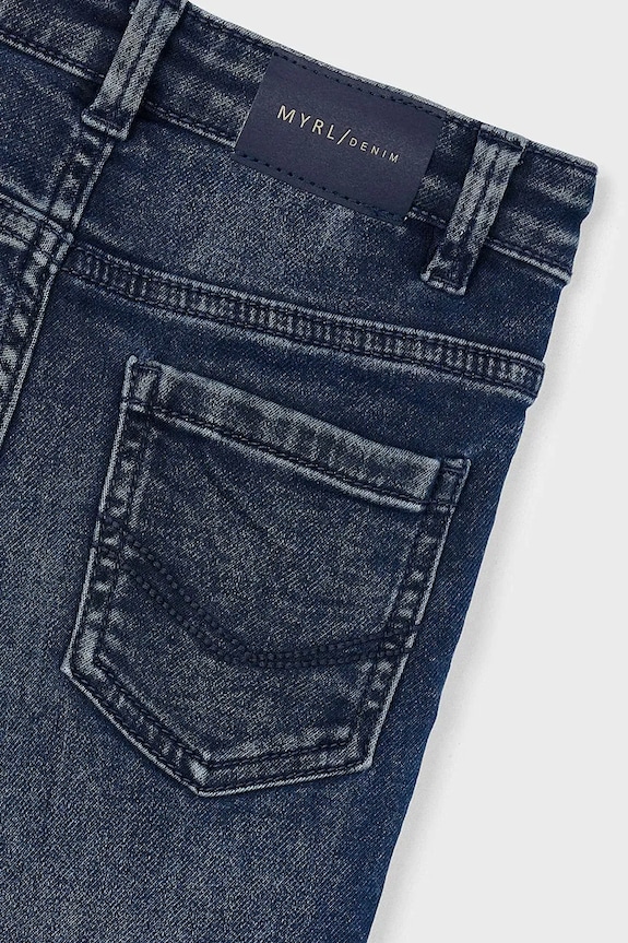 Mayoral jeansy dziecięce soft denim granatowy 4571.5H.Mini.9BYA