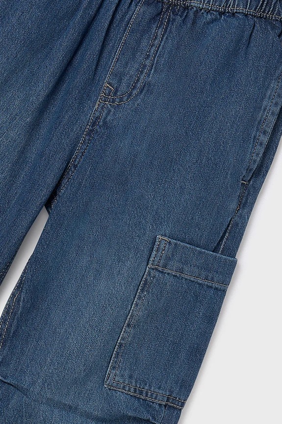 Detské rifle Mayoral denim cargo modrá 7564.7C.Junior.9BYA