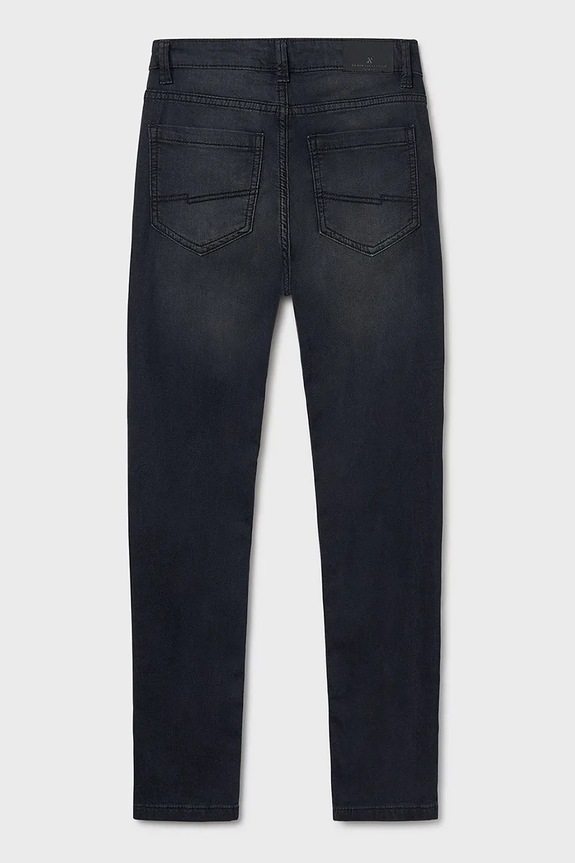 Αγορίστικα Παιδικά τζιν Mayoral soft denim 7570.7E.Junior.9BYA μαύρο
