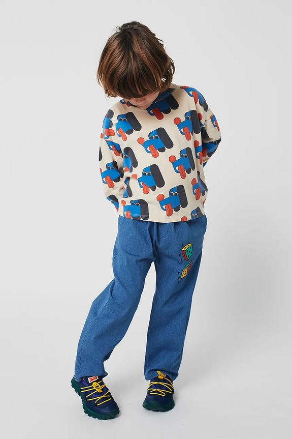 Bobo Choses jeansy dziecięce Roll the dice 225AC075